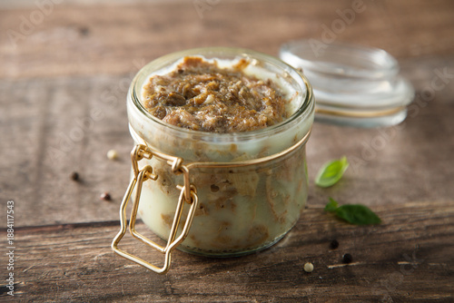 Traditional duck rillettes