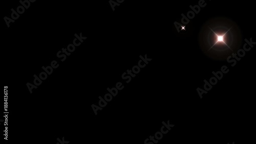 4K Realistic Camera Flash Overlay with Lens Flare and Light Leaks