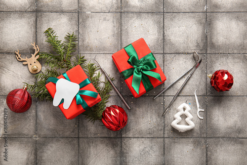 Composition with Christmas ...