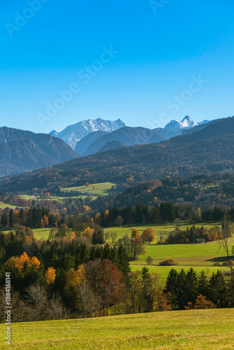 Beautiful Rolling Alpine Foothills In Bavaria