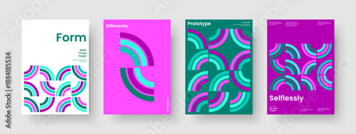 Modern Report Layout. Isolated Poster Design. Geometric Banner Template. Background. Book Cover. Flyer. Business Presentation. Brochure. Magazine. Pamphlet. Advertising. Portfolio. Newsletter