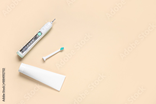 Electric toothbrush with to...