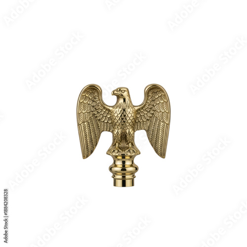 Gold Eagle Finial Flagpole Ornament