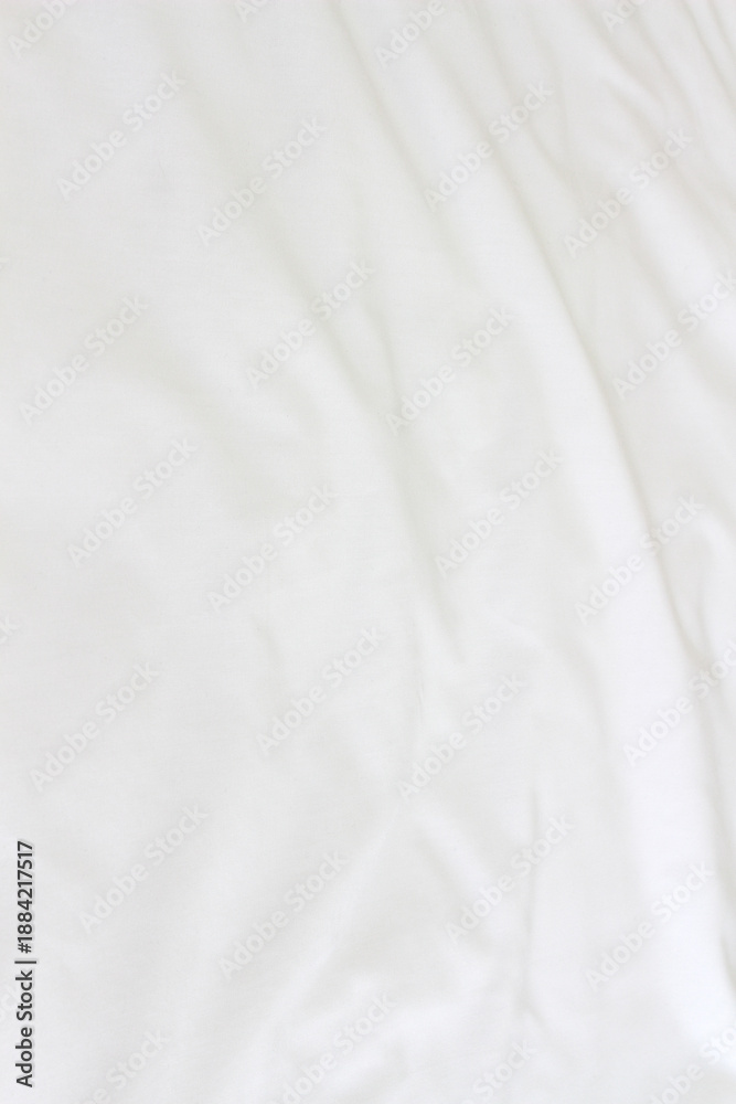 Obraz premium white bedding sheets texture for background