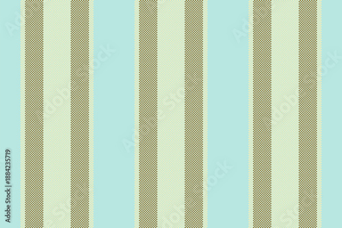 Polour lines pattern vector, classical stripe fabric background. Licnic textile texture vertical seamless in light and amber colors.