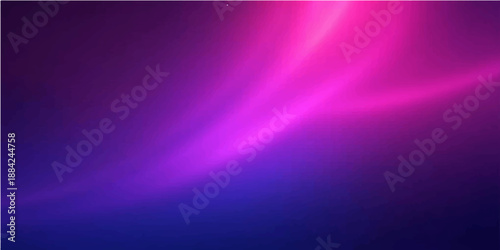 An abstract purple background design features bright pink and blue waves with glowing lines and a dark energy motion pattern for a vibrant vector wallpaper backdrop