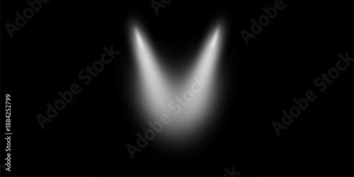 Collection of illuminated light bulbs, artistic vector graphics, on a clean white background for design.