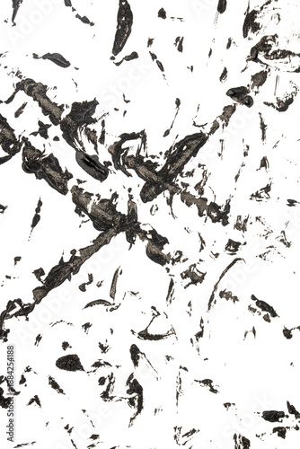 Acrylic Heavy Paint Splatters brush strokes and spots overlay transparent background grunge
