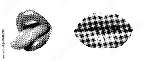 A stark black and white depiction showcases two stylized close up images of human eyes emphasizing the shape and texture of the eyelids and pupils