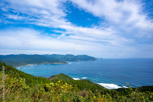 Foto 都井岬から見る日向灘の風景