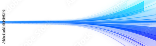Blue speed track forms an elegant glowing stream with futuristic motion blur and smooth light diffusion. PNG