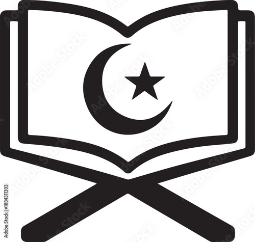 Conceptual representation of a vector file, a digital graphic format on a white background