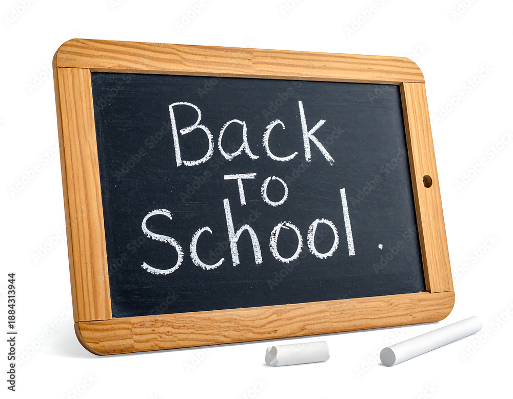 Fototapeta premium Chalkboard says 
