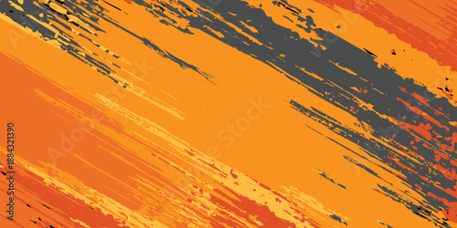 Sublimation jersey design vector brush modern grunge camouflage background paint splash splashes bold stripes brush orange stripes abstract. eps 10
