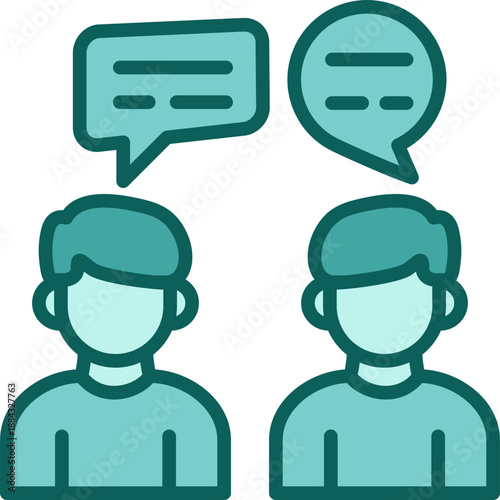 Communication Skills solid icon