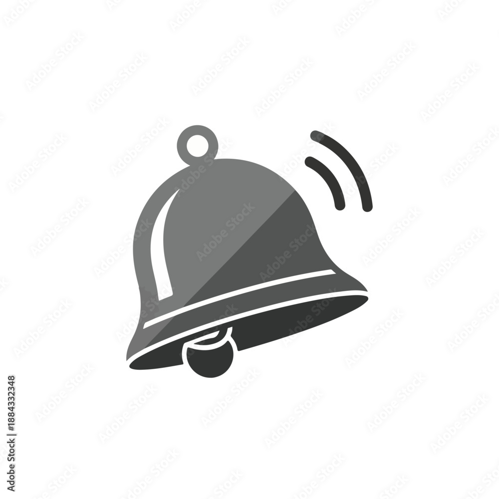 Fototapeta premium School Bell Notification Alert