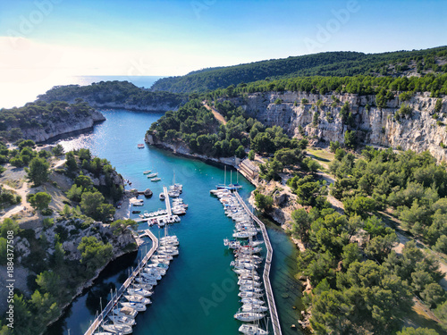 Calanque de Port Miou, Cassis, French Riviera