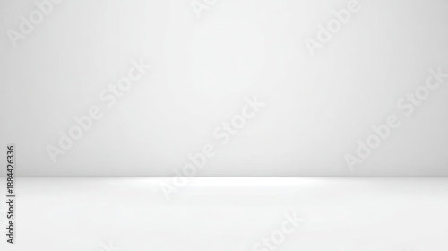 Wallpaper Mural Minimalist Studio Space with Smooth White Walls and Floor Ideal for Product Photography and Creative Showcase Torontodigital.ca