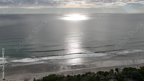 Aerial View of malpais and santa Teresa in the Nicoya Peninsula, Costa Rica