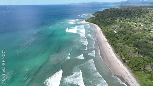 Wallpaper Mural Aerial View of malpais and santa Teresa in the Nicoya Peninsula, Costa Rica Torontodigital.ca