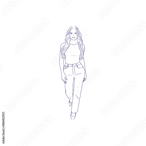 Skeletal structure of human body