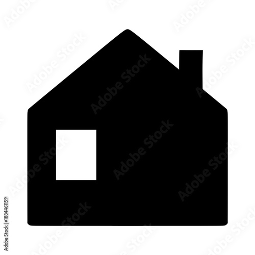 house icon on transparent background