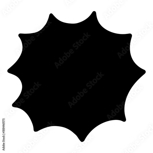 sparkle stars silhouette on transparent background