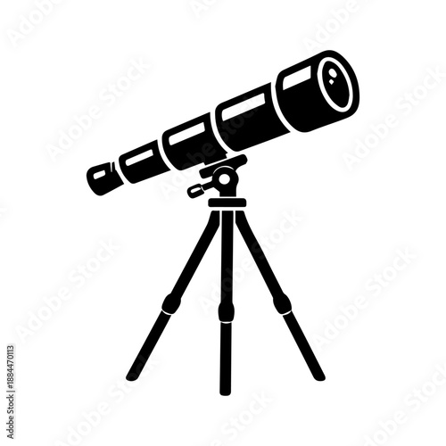 Telescope vector line icon
Vector line icon on a white background