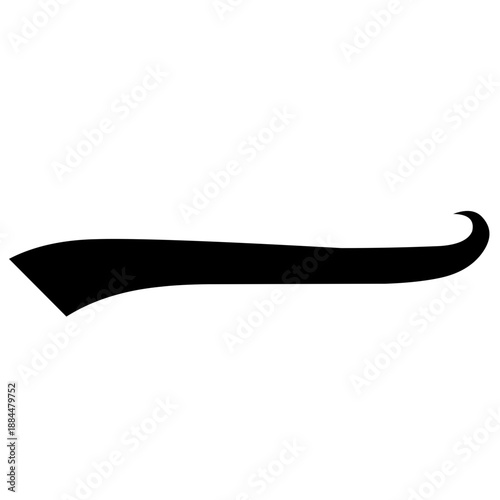 Text tails swoosh baseball sign 