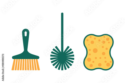 Cleaning tools and sponge set