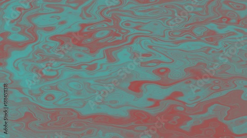 Abstract  colorful background liquid reflecting vibrant surface looped 4k video  swirls, ideal for background