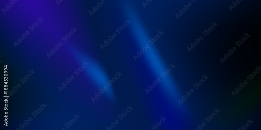 Fototapeta premium Blue light on black high resolution background. Defocused abstract texture background for your design. blue gradient defocused abstract photo smooth lines pantone color background .
