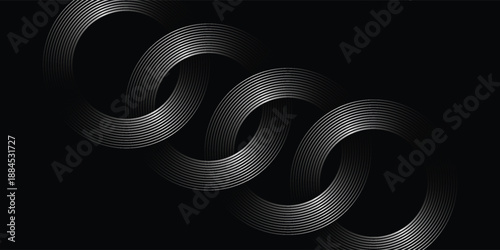 Abstract Particle Technology Background Design. Abstract wave moving point flow particles, high tech background design for brochure, flyer, magazine, business card, banner. Vector