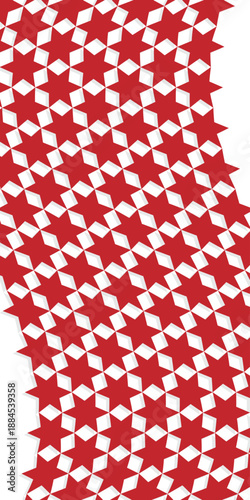 Background motif pattern hexagram and hexagon. Star of David