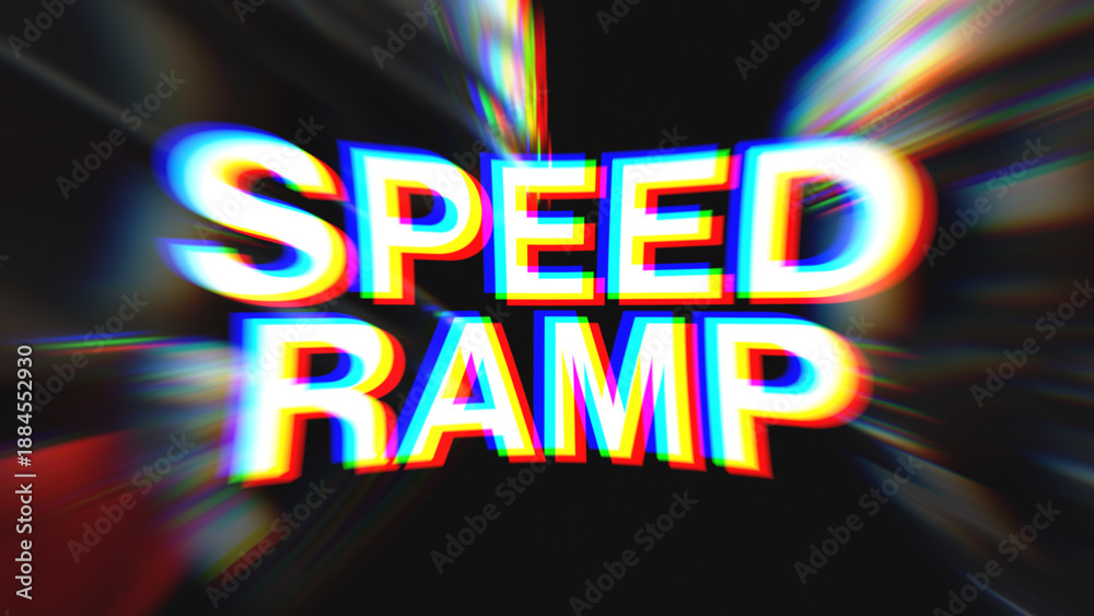 Fast Ramp Arrow Fast Speed Ramp Transitions Stock Template | Adobe Stock