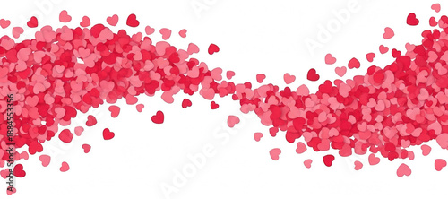 Red Heart png Pink Heart cutout Love Shape png Romantic Confetti cutout Scattered Hearts png Festive Confetti cutout Sweet Love png Cute Heart cutout Tiny isolated transparent background image