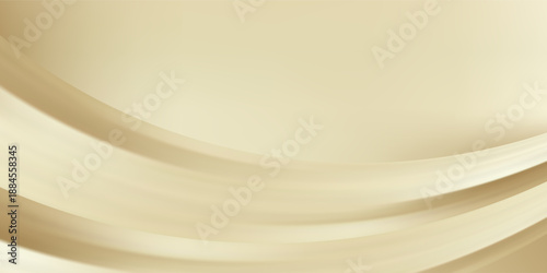 Light gold geometric abstract background. Pastel soft pale brown golden champagne vanilla yellow beige white. Line stripe diagonal triangle angle fold. Grunge noise grain mesh.Blank design.Wide banner