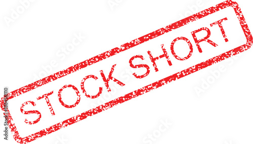 Stock Short Document Status Stamp