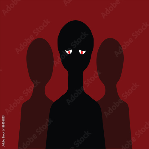 Conceptual Illustration Representing Personal Struggles with Anxiety and Mental Health Issues