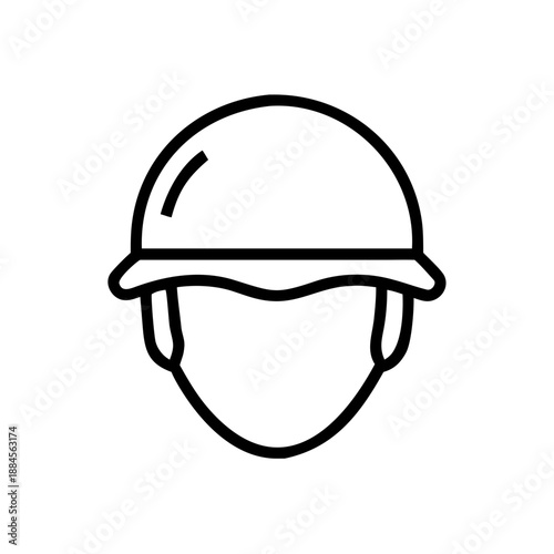 Army Helmet for web and graphic design