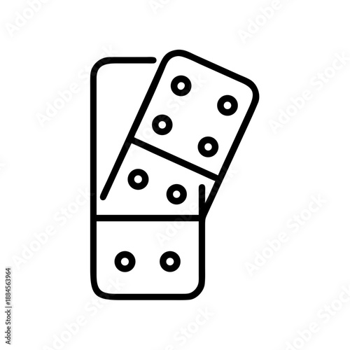 Domino Tile for web and graphic design