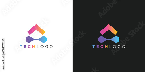 Trendy Professional Modern Technology Logo for Professional and Creative Digital Branding