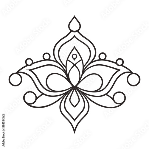 A vibrant abstract design bursts with swirling colors and shapes, creating a dynamic, decorative pattern full of energy, movement, and artistic flair.
