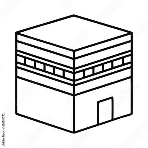 The Kaaba in Mecca stands at the heart of Islam, a sacred black cube draped in silk, drawing millions of pilgrims who gather in unity, prayer, and devotion.
