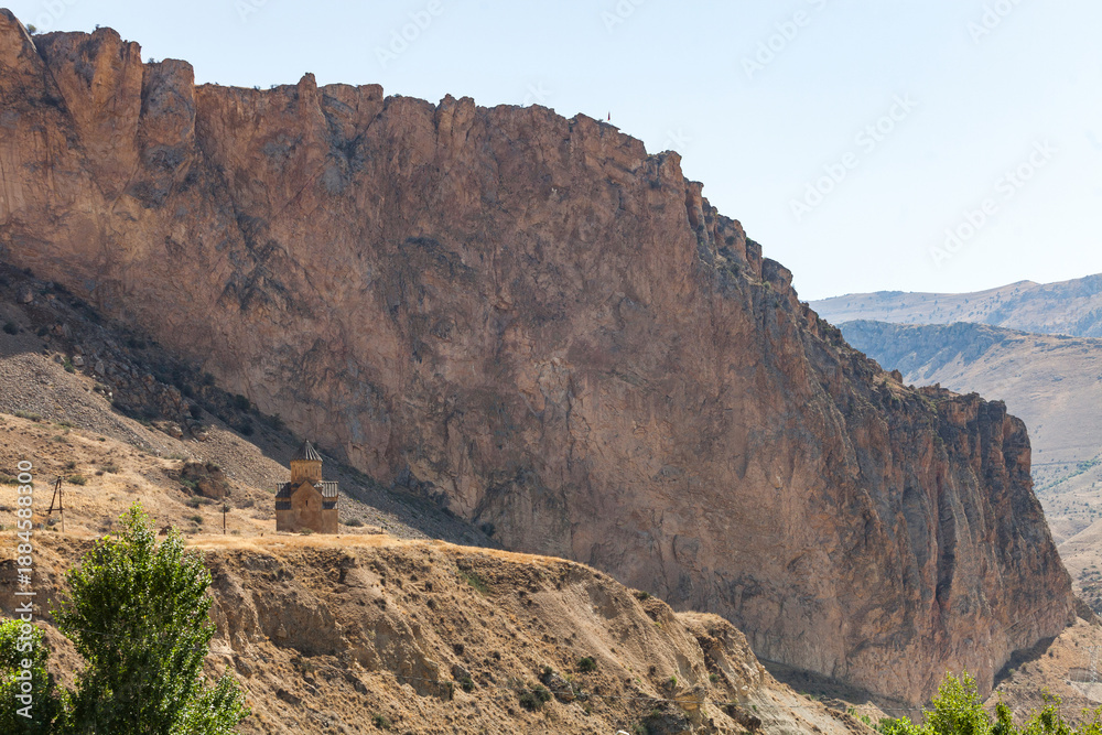 Obraz premium Church of Holy Mother of God is an Armenian church of the XIV century in the village of Areni, Vayots Dzor of Armenia.