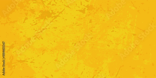 Modern yellow watercolor painted paper texture background banner panorama abstract