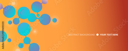 abstract orange gradient background with colored blue blobs and vibrant hues, evoking a sense of warmth, tranquility, and creativity. Ideal for modern, artistic, and minimalist designs