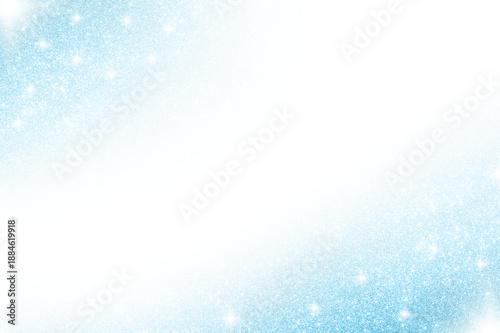 Soft Blue Sparkle Abstract Background with Light Glow Texture