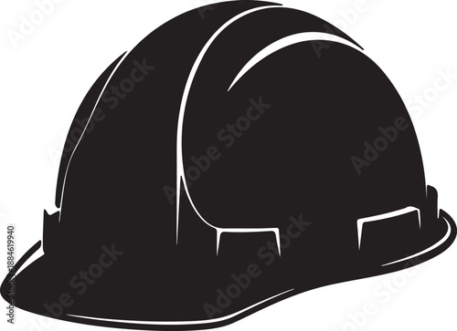 Hard hat safety helmet for construction workers and industrial sites protection equipment