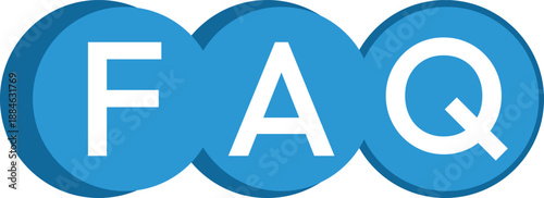 Modern FAQ Web Section Template Featuring Clean Typography, Blue Accordion Interface Elements, and a Minimal User-Friendly Layout for Professional Websites